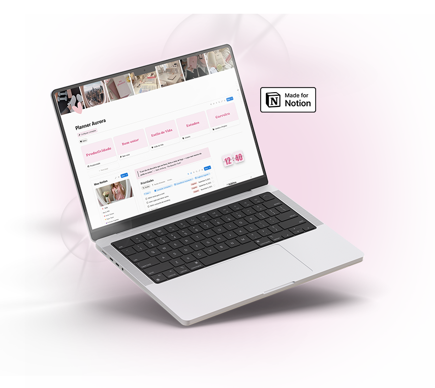 Planner Aurora Mockup